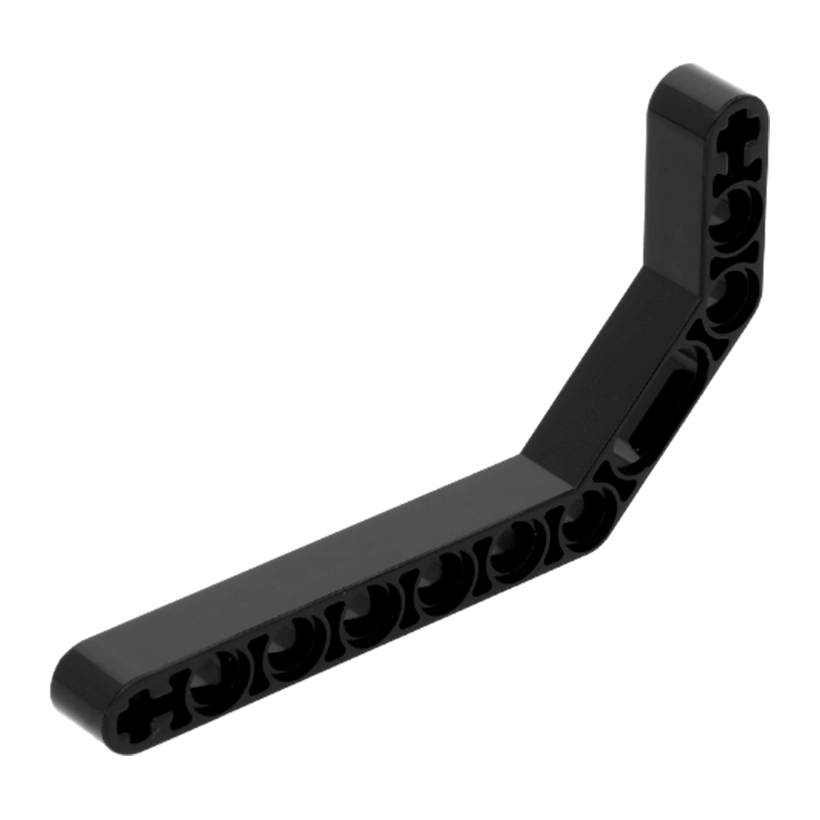 Technic 10шт Lego Балка Товста Кутова 120 1 x 11.5 32009 41486 4111998 6271152 Black Б/У - Retromagaz