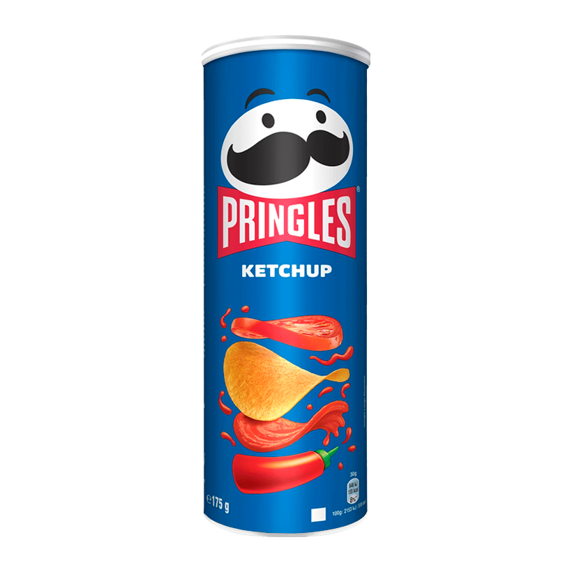 Чипсы Pringles Ketchup 165g - Retromagaz