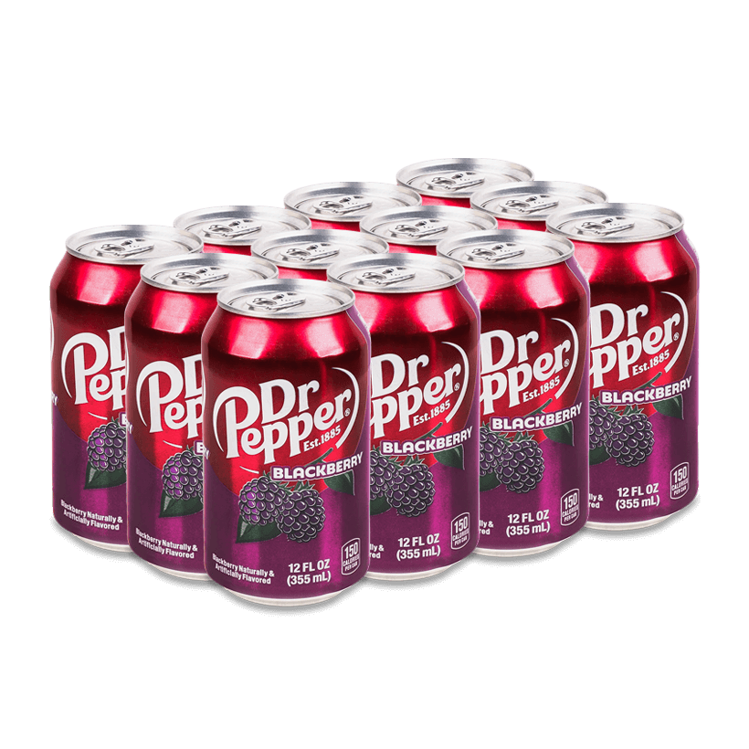 Набір Напій 12шт Dr Pepper Blackberry 355ml - Retromagaz