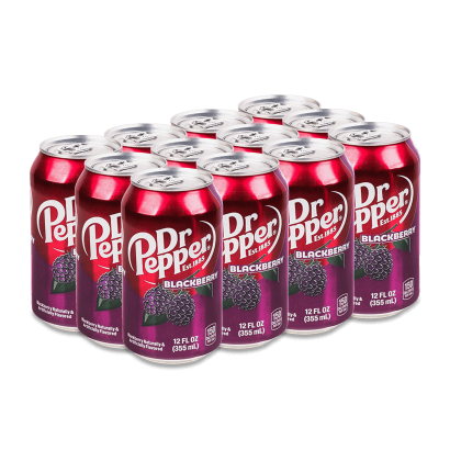 Набор Напиток 12шт Dr Pepper Blackberry 355ml - Retromagaz