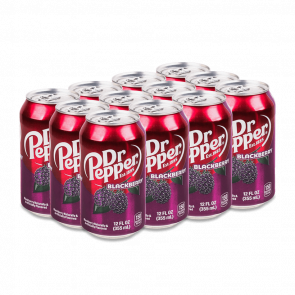 Набор Напиток 12шт Dr Pepper Blackberry 355ml