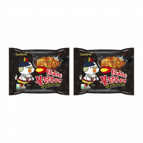 Набор Лапша 2шт Samyang Buldak Hot Chicken Flavor Ramen Острая 140g
