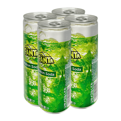 Набір Напій 4шт Fanta Японська Melon Soda 250ml - Retromagaz