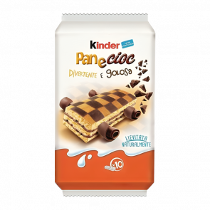 Бисквит Kinder c Какао Pan e Cioc (10 Бисквитов) 290g - Retromagaz