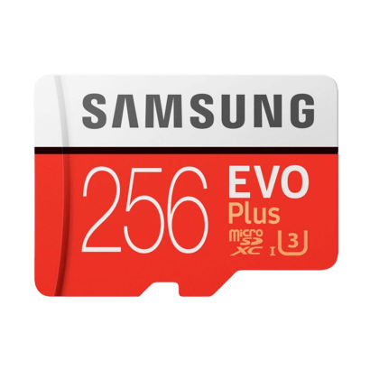 Карта Пам'яті Samsung EVO Plus microSDXC 256GB UHS-I Class 10 256GB Red Б/У Відмінний - Retromagaz