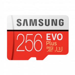 Карта Пам'яті Samsung EVO Plus microSDXC 256GB UHS-I Class 10 256GB Red Б/У Відмінний