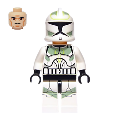 Фігурка Lego Республіка Clone Trooper Horn Company Phase 1 Star Wars sw0298 Б/У - Retromagaz