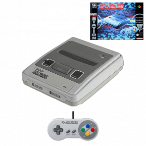 Консоль Nintendo SNES FAT SNSP-001A Europe Light Grey + Коробка Б/У - Retromagaz