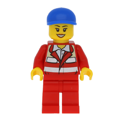 Lego Фигурка City Hospital Doctor Доктор 2 Девушка cty0317 Ориг Б/У H - Retromagaz