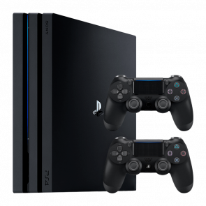 Набір Консоль Sony PlayStation 4 Pro CUH-70-71xx 1TB Black Б/У  + Геймпад Бездротовий RMC DoubleShock 4