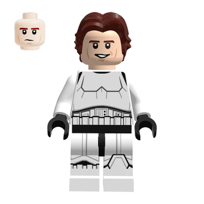 Фигурка Lego Повстанец Han Solo Stormtrooper Outfit Star Wars sw0772 Б/У - Retromagaz