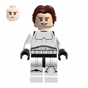 Фігурка Lego Повстанець Han Solo Stormtrooper Outfit Star Wars sw0772 Б/У