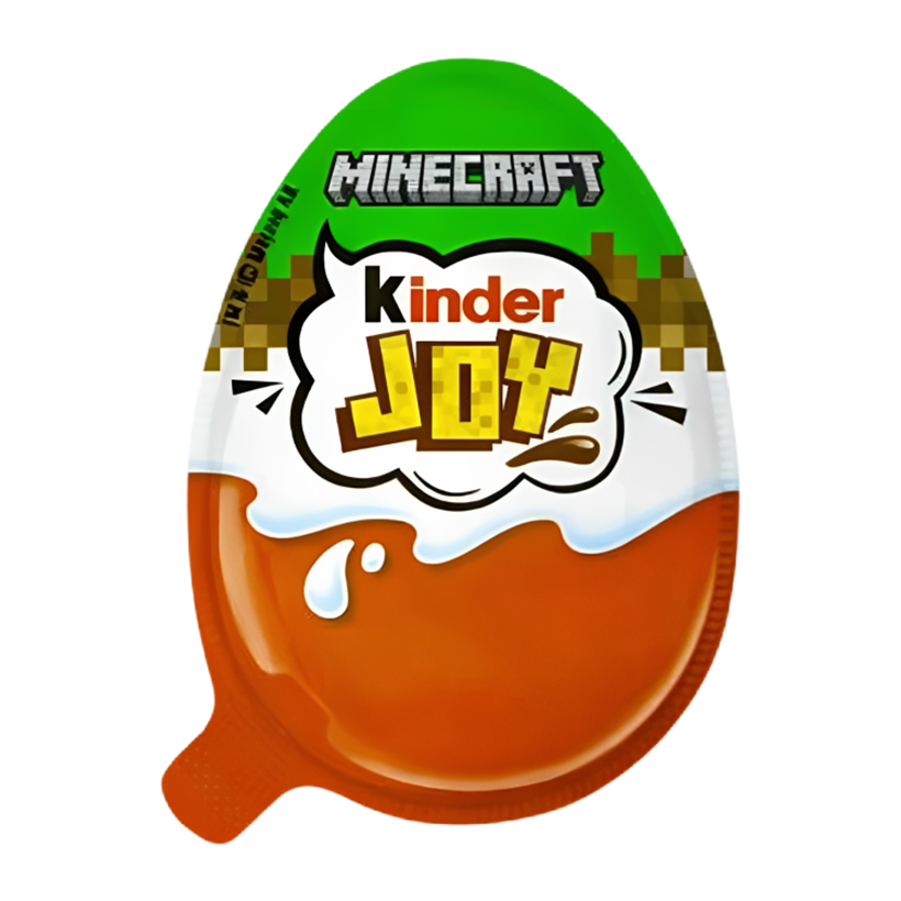 Шоколадне Яйце Kinder Joy Minecraft 20g - Retromagaz