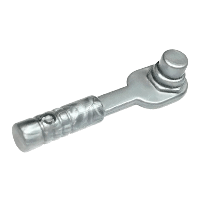Хоз. Инвентарь 4шт Lego Ratchet Socket Wrench 11402e 6103444 Flat Silver Б/У - Retromagaz