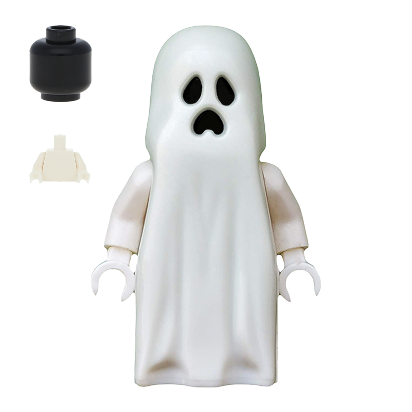 Фігурка Lego Monster Fighters Ghost with Pointed Top Shroud Adventure gen046 Б/У - Retromagaz