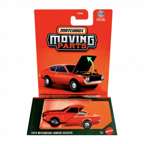 Тематична Машинка Matchbox 1975 Mitsubishi Lancer Celeste Moving Parts 1:64 JBX01 Orange Тематична Машинка Matchbox 1975 Mitsubishi Lancer Celeste Moving Parts 1:64 JBX01 Orange - Retromagaz