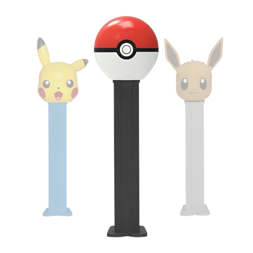 Конфеты Жевательные PEZ Pokemon в Асcортименте 2 Pieces с Игрушкой 16.4g - Retromagaz