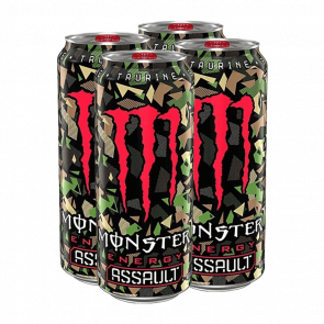 Набор Напиток Энергетический 4шт Monster Energy Assault 500ml Набор Напиток Энергетический 4шт Monster Energy Assault 500ml - Retromagaz
