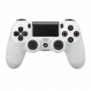 Геймпад Бездротовий Sony PlayStation 4 DualShock 4 Version 1 White Б/У Нормальний - Retromagaz