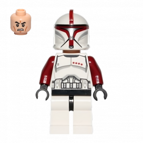 Фигурка Lego Республика Clone Trooper Captain Phase 1 Star Wars sw0492 Б/У