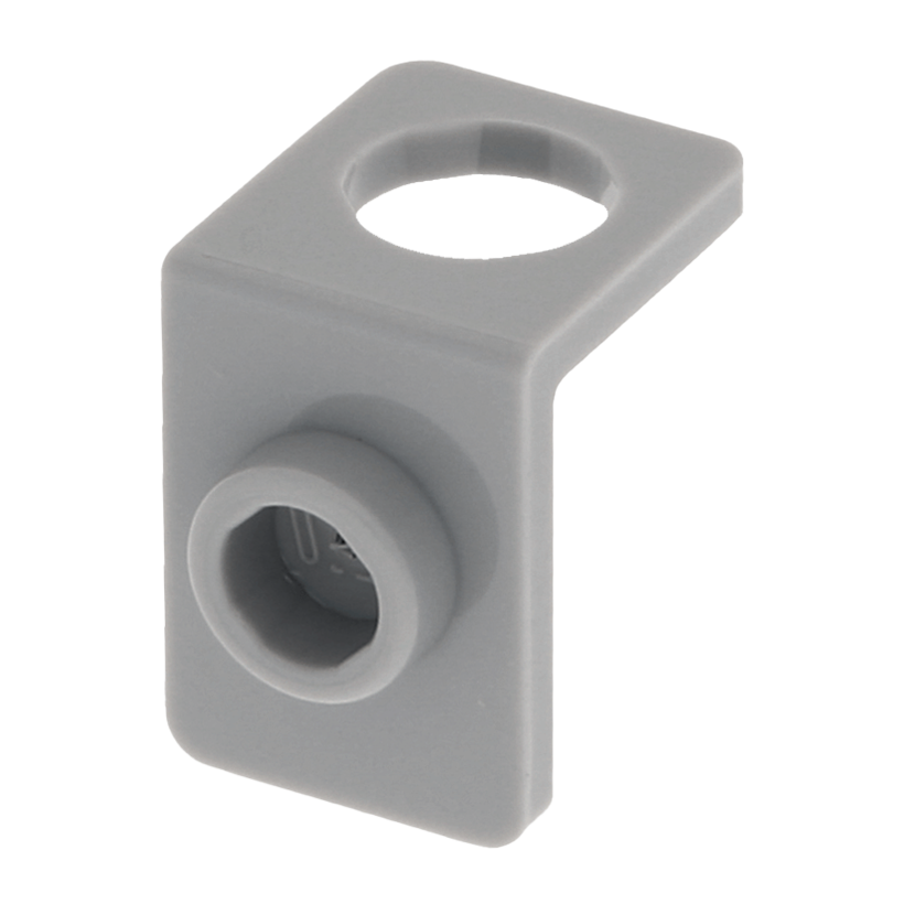 На Плечи 2шт Lego Neck Bracket with Back Stud 28974 42446 6170811 4212413 4210469 Dark Bluish Grey Б/У - Retromagaz