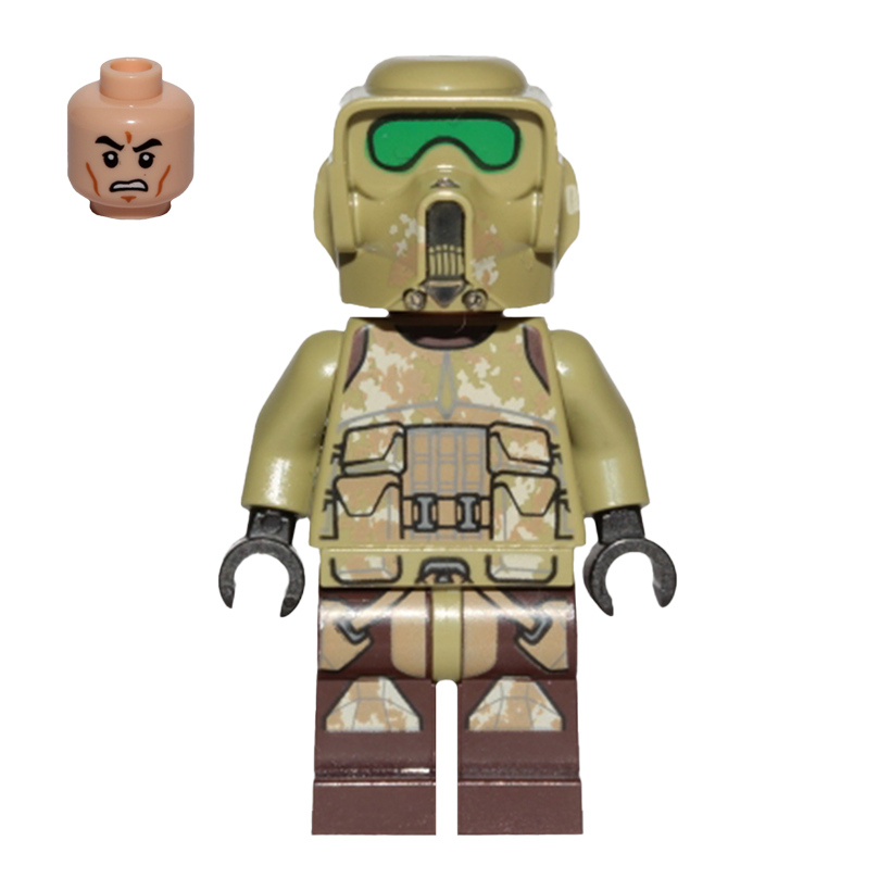 Фигурка Lego Республика Clone Scout Trooper 41st Elite Corps Phase 2 Star Wars sw1002 Б/У - Retromagaz