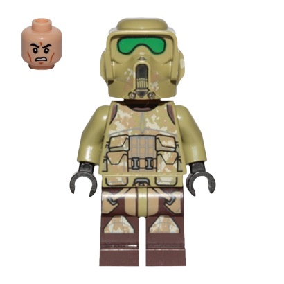 Фигурка Lego Республика Clone Scout Trooper 41st Elite Corps Phase 2 Star Wars sw1002 1 Б/У - Retromagaz