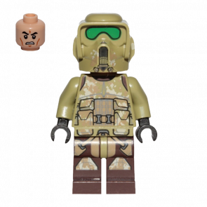 Фигурка Lego Республика Clone Scout Trooper 41st Elite Corps Phase 2 Star Wars sw1002 1 Б/У