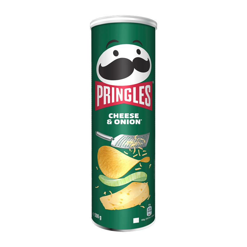 Чипсы Pringles Cheese & Onion 165g - Retromagaz