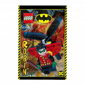 Конструктор Lego Фігурка Robin Paper Bag Super Heroes 212221 sh0822 Новий - Retromagaz