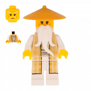 Фигурка Lego Другое Wu Sensei Gold Tan Robe Ninjago njo168 Б/У