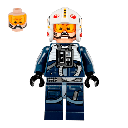 Фігурка Lego Повстанець Pilot Y-wing Star Wars sw0801 1 Б/У - Retromagaz