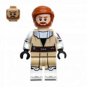 Фигурка Lego Джедай Obi-Wan Kenobi Clone Wars Star Wars sw1424 75432 Новый - Retromagaz