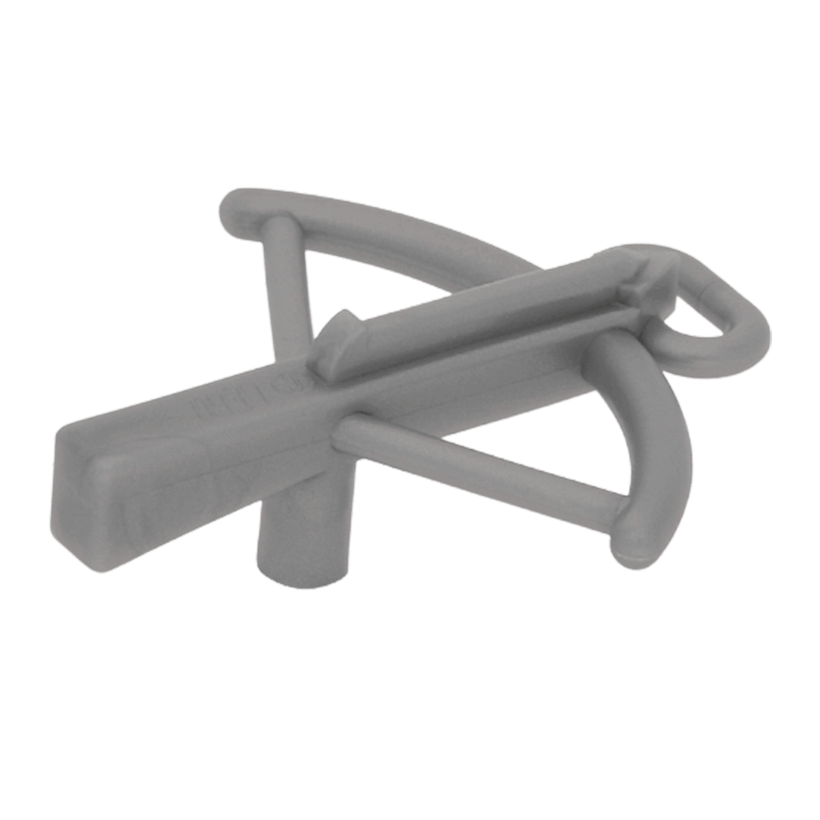 Зброя 2шт Lego Метальна Crossbow 2570 4504905 Pearl Light Grey Б/У - Retromagaz