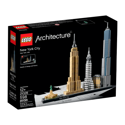Набор Lego Нью-Йорк Architecture 21028 Новый - Retromagaz