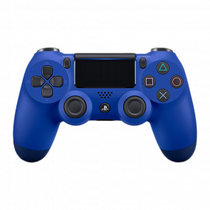 Геймпад Беспроводной Sony PlayStation 4 DualShock 4 Version 2 Blue Б/У Нормальный - Retromagaz