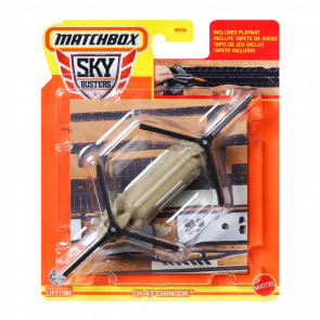 Тематична Машинка Matchbox CH-47 Chinook Sky Busters 1:64 HHT34/HVM43 Brown