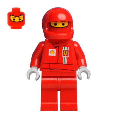 Фигурка Lego 973pb2405 F1 Ferrari Pit Crew Member Другое Race rac025cs Б/У - Retromagaz