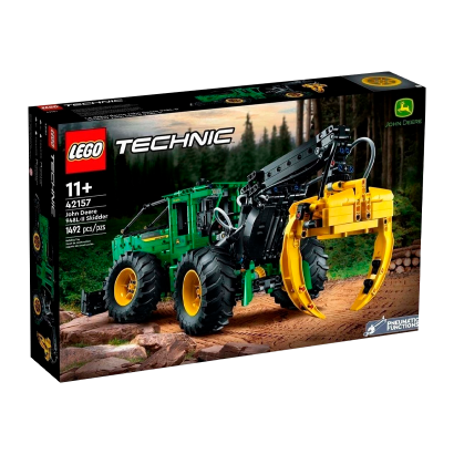 Набір Lego Трелювальний Трактор John Deere 948L-II Technic 42157 Новий - Retromagaz
