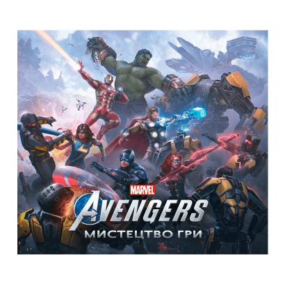 Артбук Marvel Avengers: Искусство Игры Пол Дэвис - Retromagaz