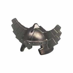 На Голову Lego Другое Helmet with Wings Evil Dwarf Collectible Minifigures 60747 col076 4632939 Pearl Dark Grey Б/У - Retromagaz