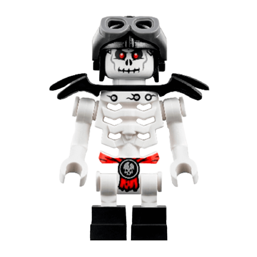 Фигурка Lego Skulkin Frakjaw Shoulder Pads Ninjago njo0244 Б/У - Retromagaz