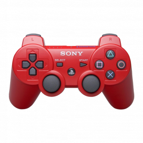 Геймпад Беспроводной Sony PlayStation 3 DualShock 3 Red Б/У Хороший