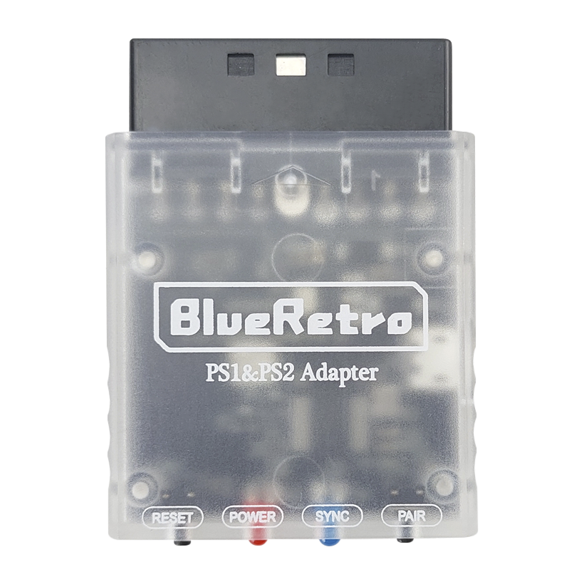 Адаптер Retro Scaler PlayStation 2 BlueRetro Gamepad Connector - Bluetooth Connector Trans-Clear Новий - Retromagaz