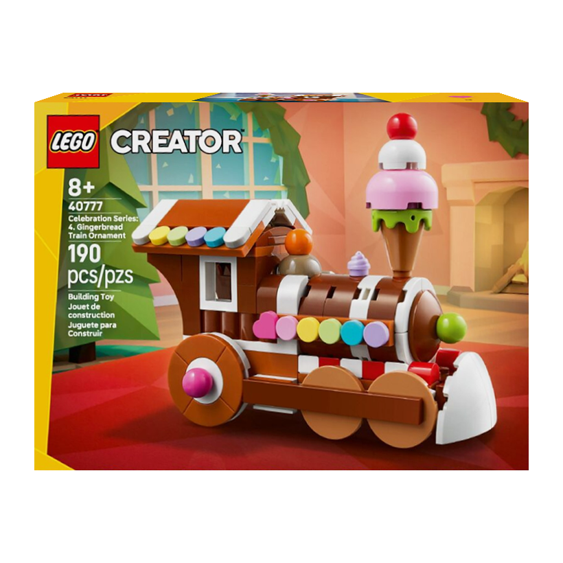 Конструктор Lego Celebration Series: 4. Gingerbread Train Ornament 40777 Новый - Retromagaz
