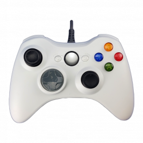 Геймпад Проводной RMC Xbox 360 White 2m Б/У - Retromagaz