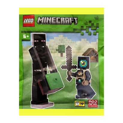 Конструктор Lego Фигурка Ender Knight and Enderman Minecraft 662507 Новый - Retromagaz