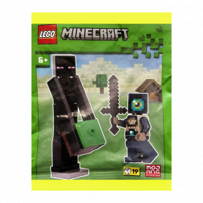 Конструктор Lego Фігурка Ender Knight and Enderman Minecraft 662507 Новий - Retromagaz
