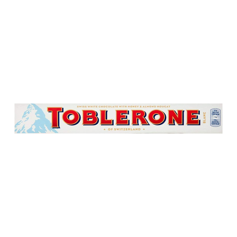 Шоколад Белый Toblerone White 100g - Retromagaz