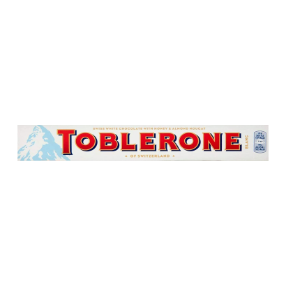 Шоколад Белый Toblerone White с Мёдом и Мендалем 100g - Retromagaz